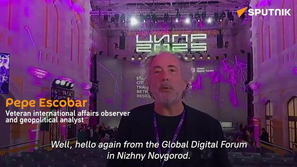 ‘West does not control the narrative anymore’ – Pepe Escobar - Sputnik International