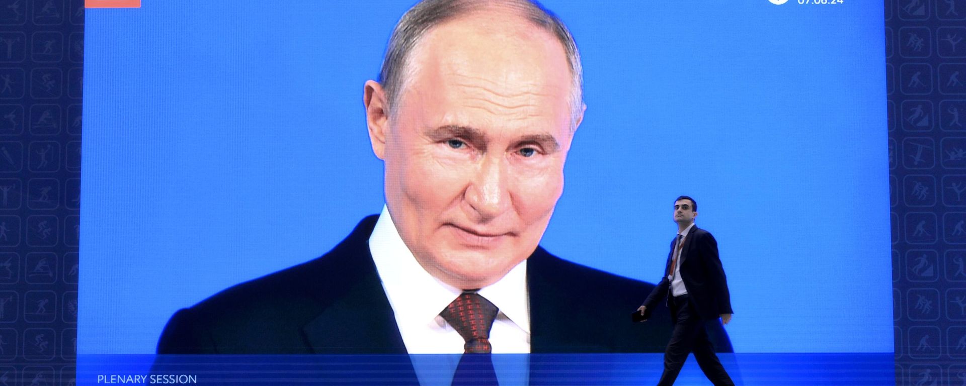Broadcast of the speech of the Russian President Vladimir Putin at the SPIEF plenary session - Sputnik International, 1920, 17.06.2025