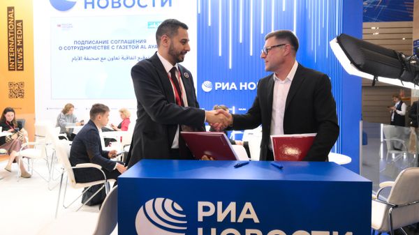 Rossiya Segodnya Media Group Expands Partnership Network in Bahrain Rossiya Segodnya Media Group Expands Partnership Network in Bahrain - Sputnik International