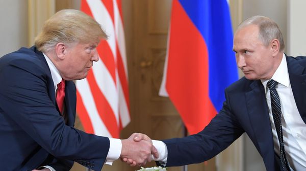 Meeting of Russian President Vladimir Putin and US President Donald Trump in Helsinki - Sputnik International