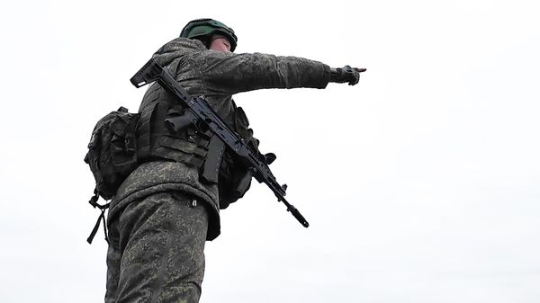 Combat training of the servicemen of the Democratic People's Republic of Korea who participated in the liberation of the territory of the Kursk region. - Sputnik International