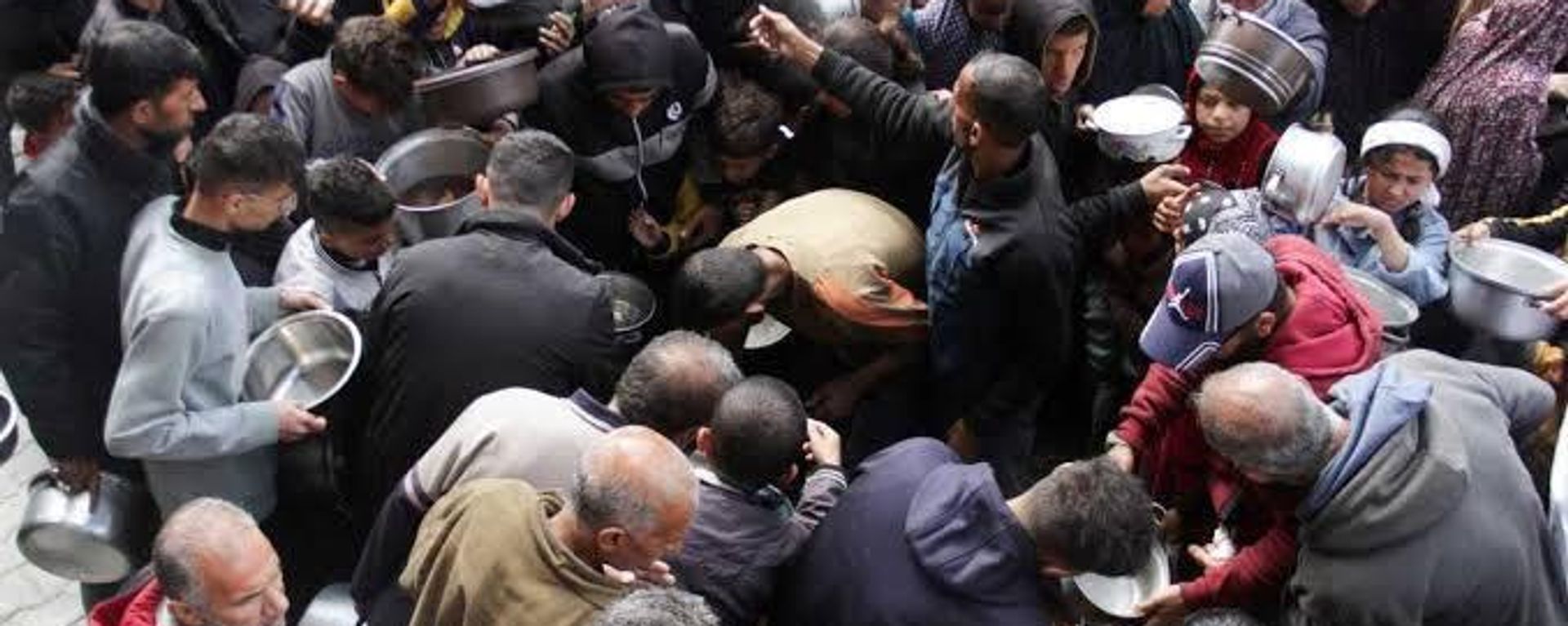 Humanitarian crisis in Gaza Humanitarian crisis in Gaza - Sputnik International, 1920, 22.08.2025