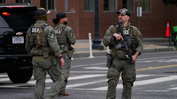 Enforced patrolling in Washington DC - Sputnik International