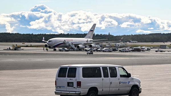The Il-96-300 aircraft of the special flight detachment Russia, which took off from Moscow's Vnukovo Airpor - Sputnik International