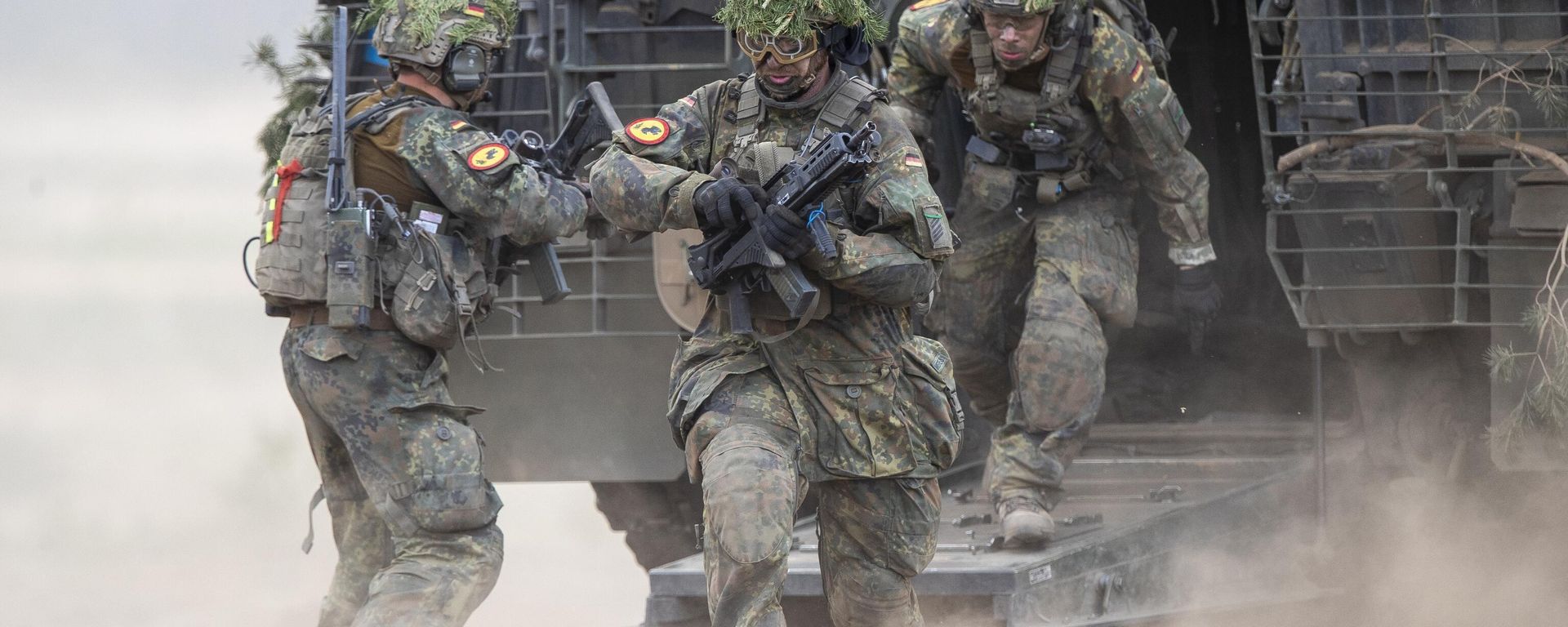 German soldiers at a training range in Pabrade, north of the capital Vilnius, Lithuania on Wednesday, May 29, 2024. ' - Sputnik International, 1920, 02.07.2026