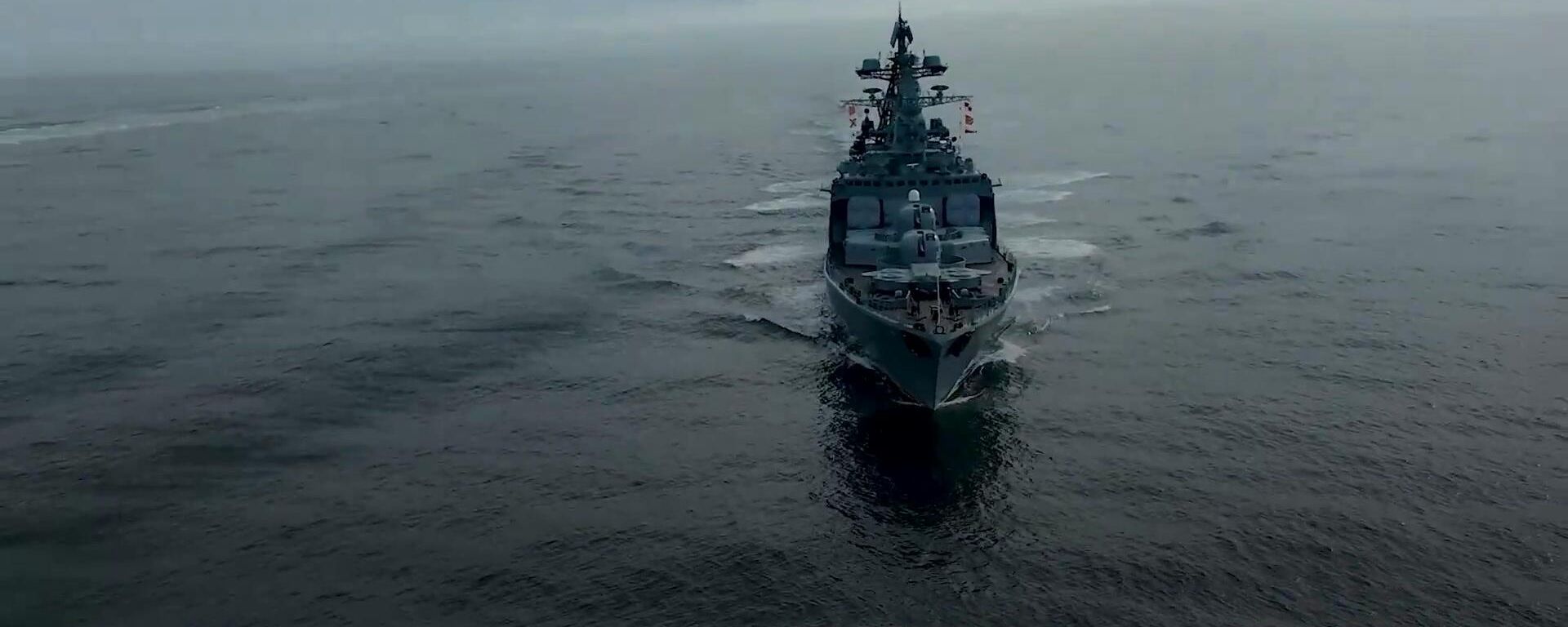 Russia's Northern Fleet Practices Arctic Missile Battle in Zapad-2025 Drills Russia's Northern Fleet Practices Arctic Missile Battle in Zapad-2025 Drills - Sputnik International, 1920, 13.09.2025