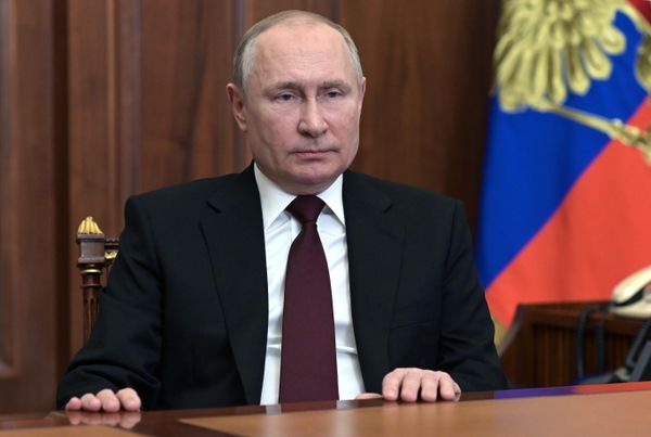 Putin addresses the nation on the recognition of the Donetsk and Lugansk republics - Sputnik International