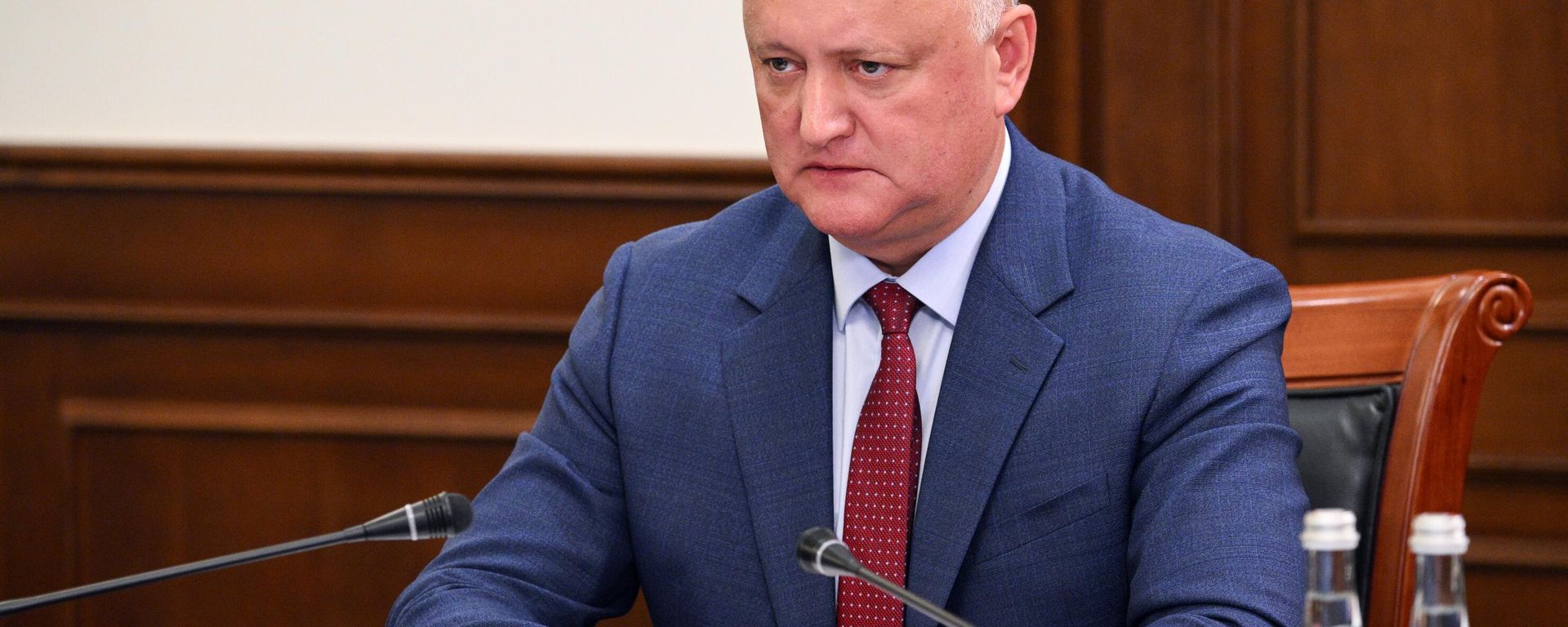 Moldovan Socialist Party Leader Igor Dodon. Moldovan Socialist Party Leader Igor Dodon. - Sputnik International, 1920, 21.09.2025