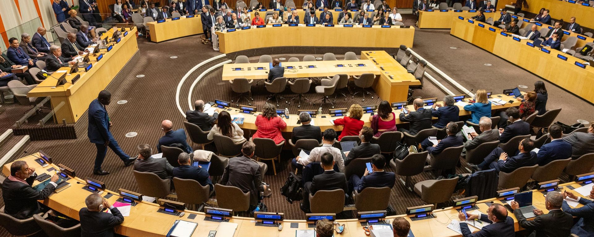Meeting of the Council of Foreign Ministers of the Group of Twenty (G20) as part of the high-level week of the UN General Assembly in New York. - Sputnik International, 1920, 26.01.2026
