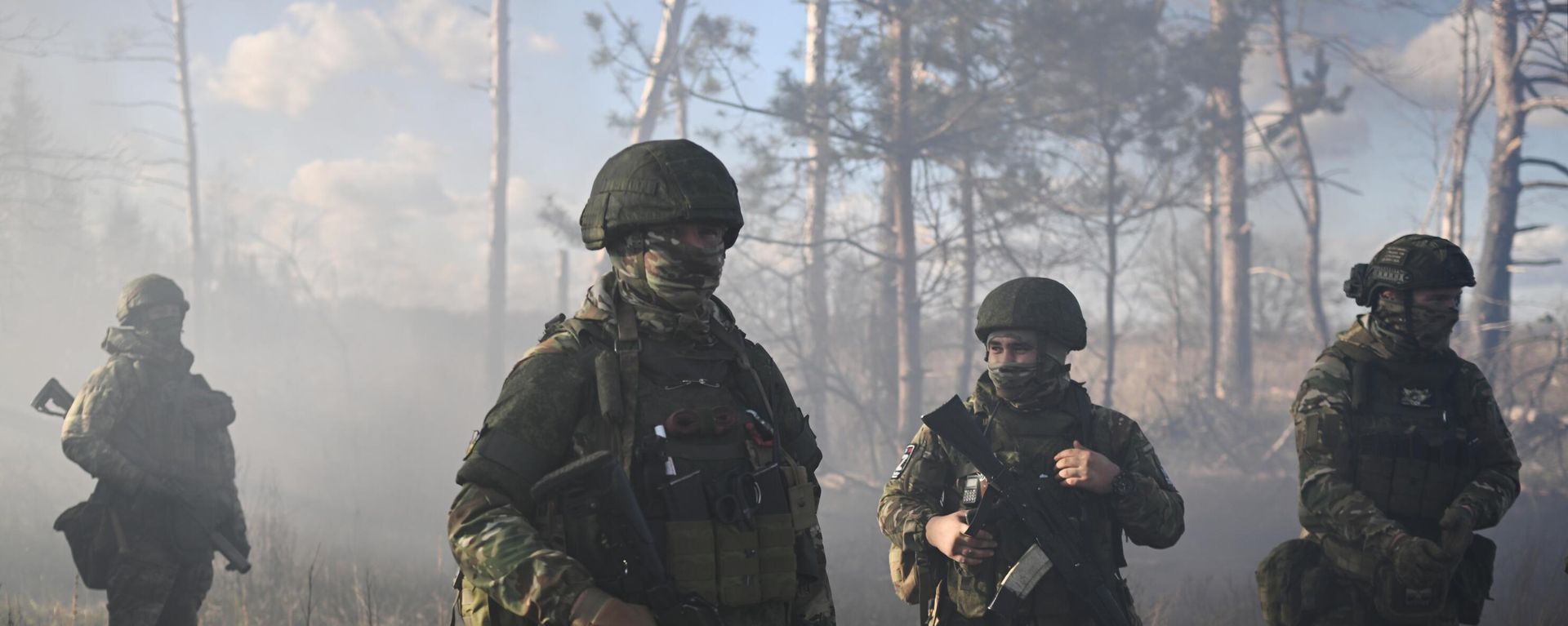 Russian servicemen in the special operation zone. File photo - Sputnik International, 1920, 25.02.2026