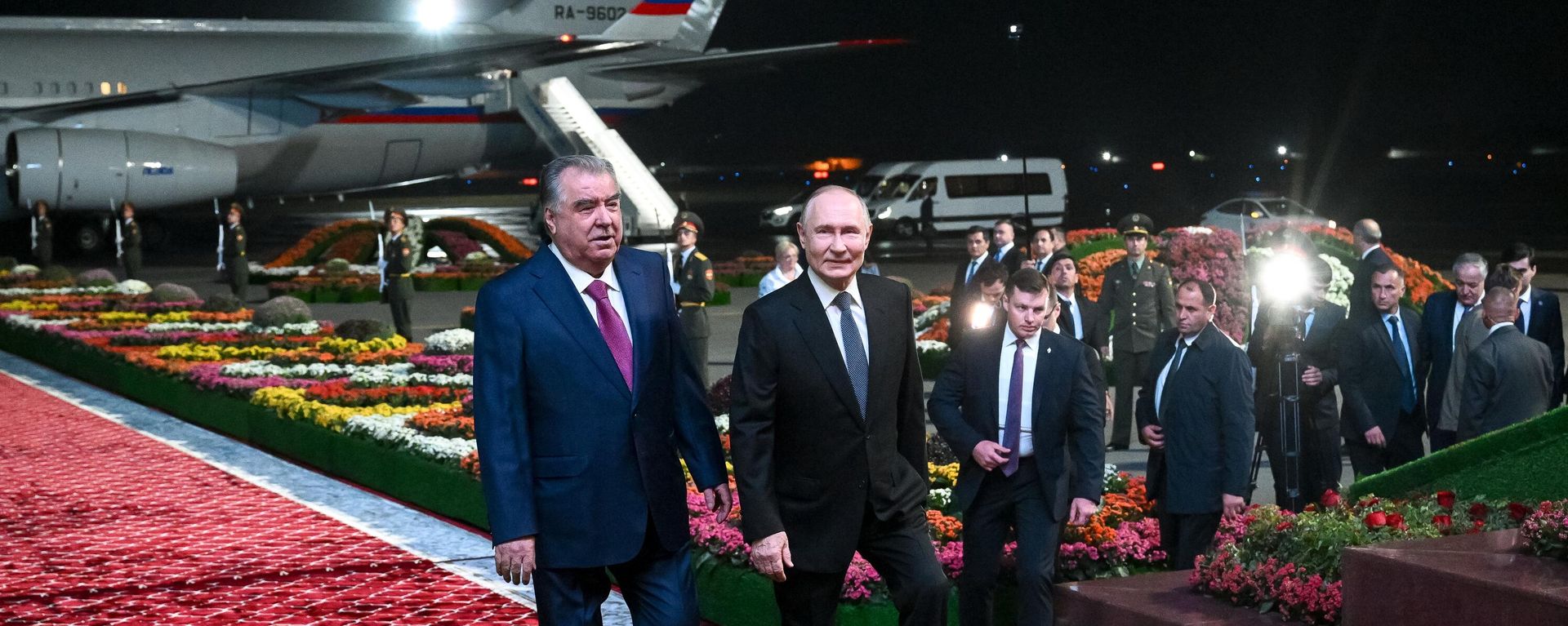 State visit of President Vladimir Putin to Tajikistan State visit of President Vladimir Putin to Tajikistan - Sputnik International, 1920, 08.10.2025