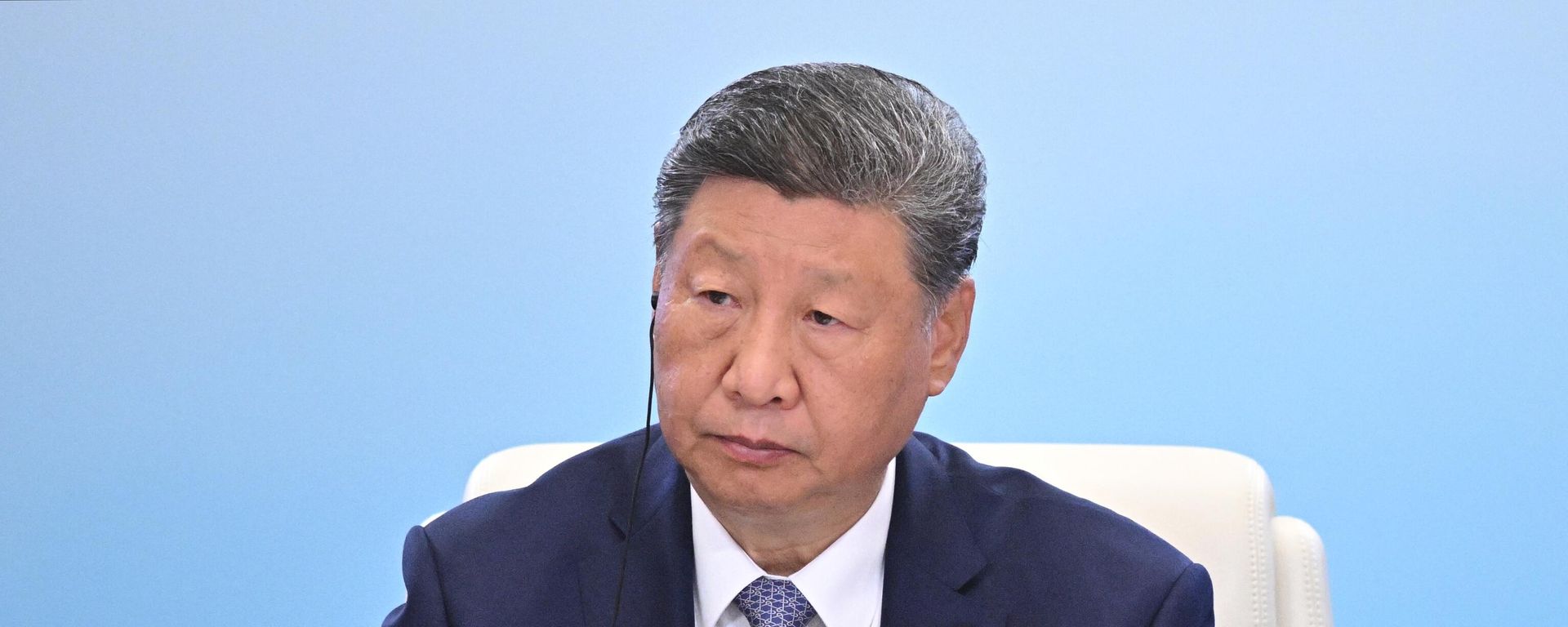 September 1, 2025 – Chinese President Xi Jinping at a meeting of the Council of Heads of State of the Shanghai Cooperation Organization (SCO) in Tianjin.
 - Sputnik International, 1920, 26.08.2026