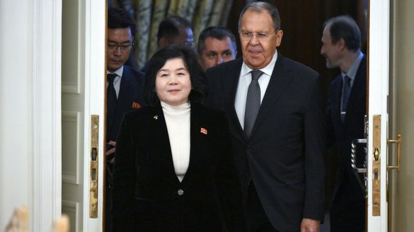 Russian Foreign Minister Sergey Lavrov and North Korean Foreign Minister Choe Son Hui - Sputnik International