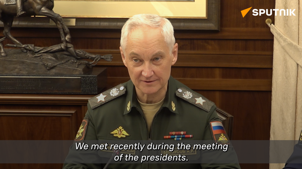 Belousov meets Syrian Defense Minister in Moscow - Sputnik International