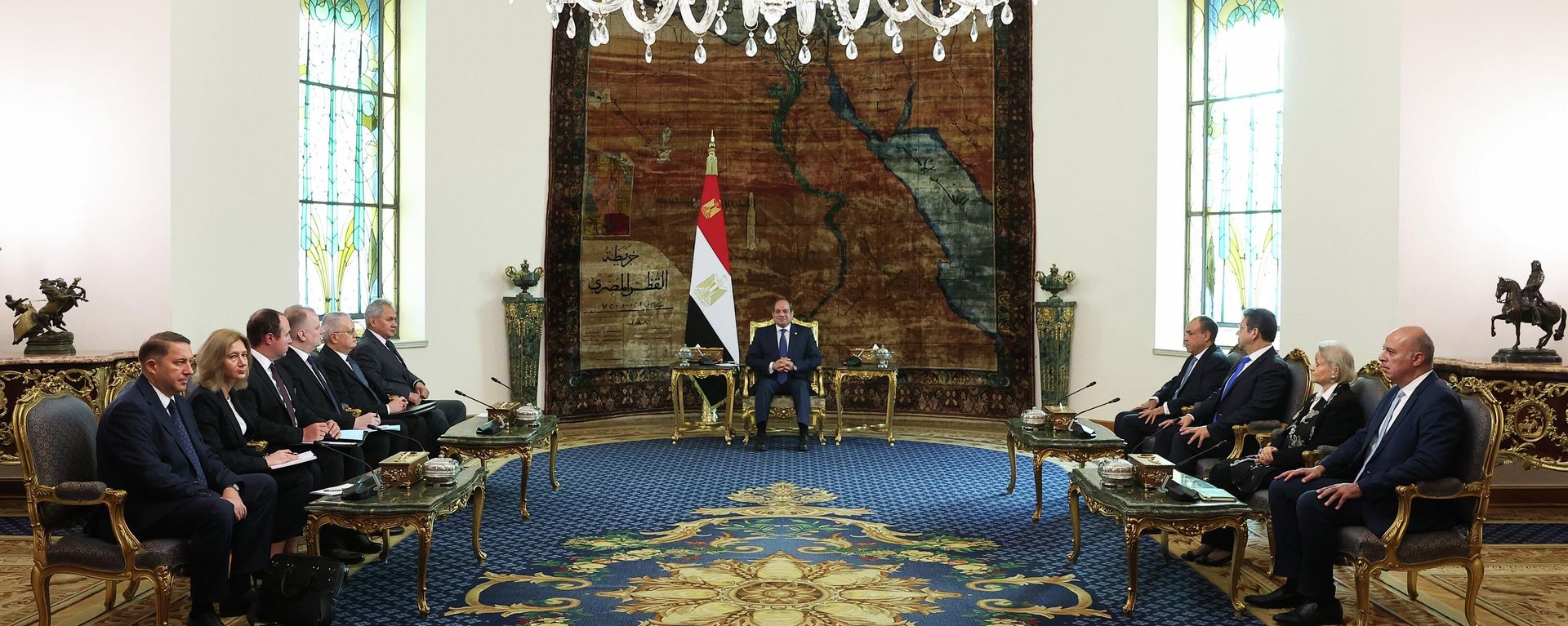 Russian Security Council Secretary Sergei Shoigu's visit to Egypt Russian Security Council Secretary Sergei Shoigu's visit to Egypt - Sputnik International, 1920, 10.11.2025