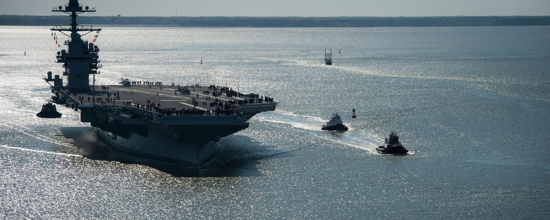 The USS Gerald R. Ford - Sputnik International, 1920, 18.12.2025