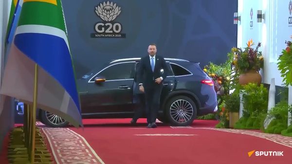 Head of Russian delegation arrives at G20 Summit in Johannesburg Head of Russian delegation arrives at G20 Summit in Johannesburg - Sputnik International