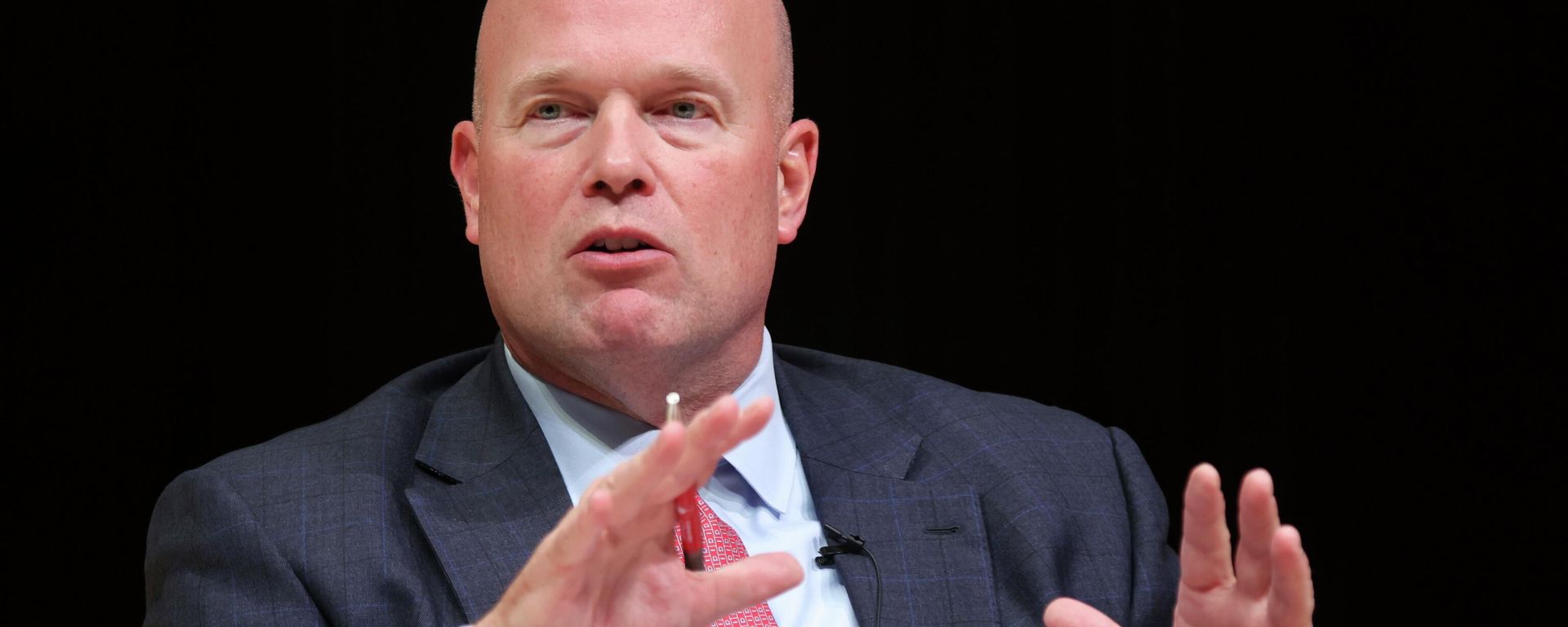 US Ambassador to NATO Matthew Whitaker speaks during a panel discussion at the NATO Parliamentary Assembly in Dayton, Ohio. US Ambassador to NATO Matthew Whitaker speaks during a panel discussion at the NATO Parliamentary Assembly in Dayton, Ohio. - Sputnik International, 1920, 25.11.2025
