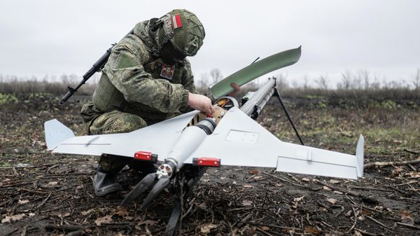 Combat work of a UAV crew on the Kupyansk sector of the front - Sputnik International