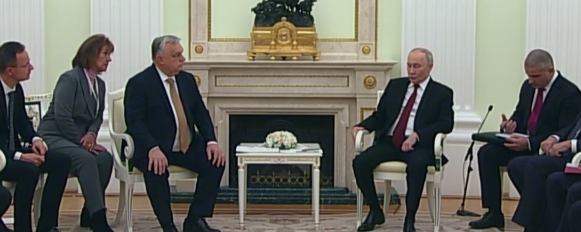 Meeting between V. Orban and V. Putin in Moscow on November 28, 2025 Meeting between V. Orban and V. Putin in Moscow on November 28, 2025 - Sputnik International, 1920, 28.11.2025
