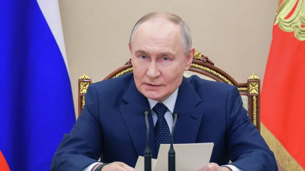 Russian President Vladimir Putin during a meeting on the State Armament Program, December 26 - Sputnik International