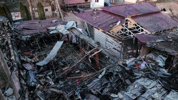 Consequences of the Ukrainian Armed Forces' UAV attack on the village of Khorly in the Kherson region - Sputnik International