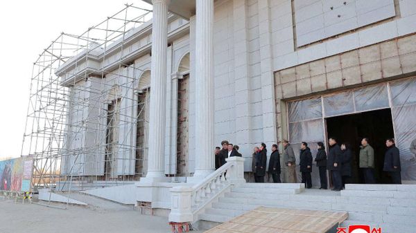 North Korean leader Kim Jong Un has visited the construction site of a museum dedicated to the heroic deeds of Korean People's Army (KPA) soldiers who participated in the liberation and demining of Russia's Kursk Region North Korean leader Kim Jong Un has visited the construction site of a museum dedicated to the heroic deeds of Korean People's Army (KPA) soldiers who participated in the liberation and demining of Russia's Kursk Region - Sputnik International