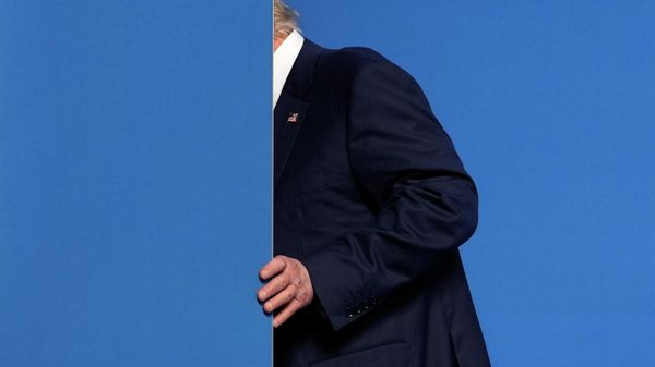 President Donald Trump leaves after a media conference at the end of the NATO summit in The Hague, Netherlands, Wednesday, June 25, 2025. - Sputnik International