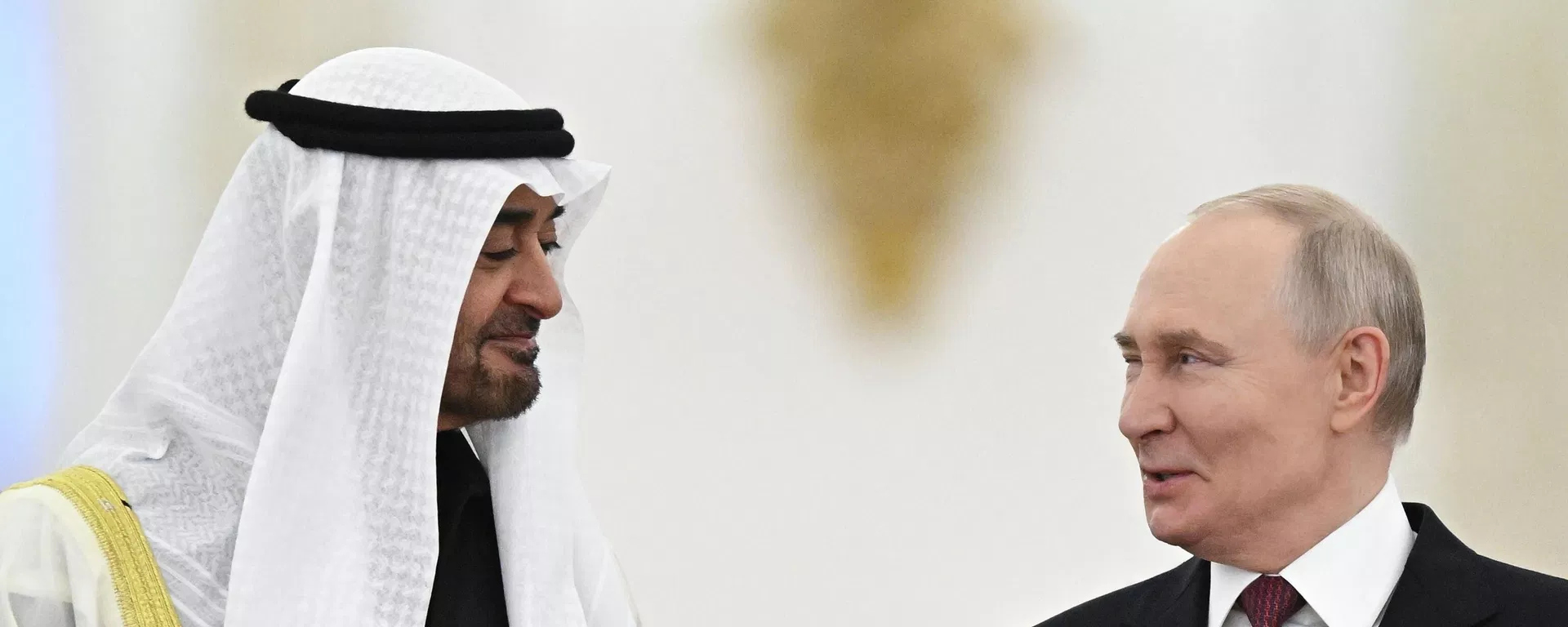 Meeting between Russian President Vladimir Putin and UAE President Mohamed bin Zayed Al Nahyan - Sputnik International, 1920, 13.10.2026