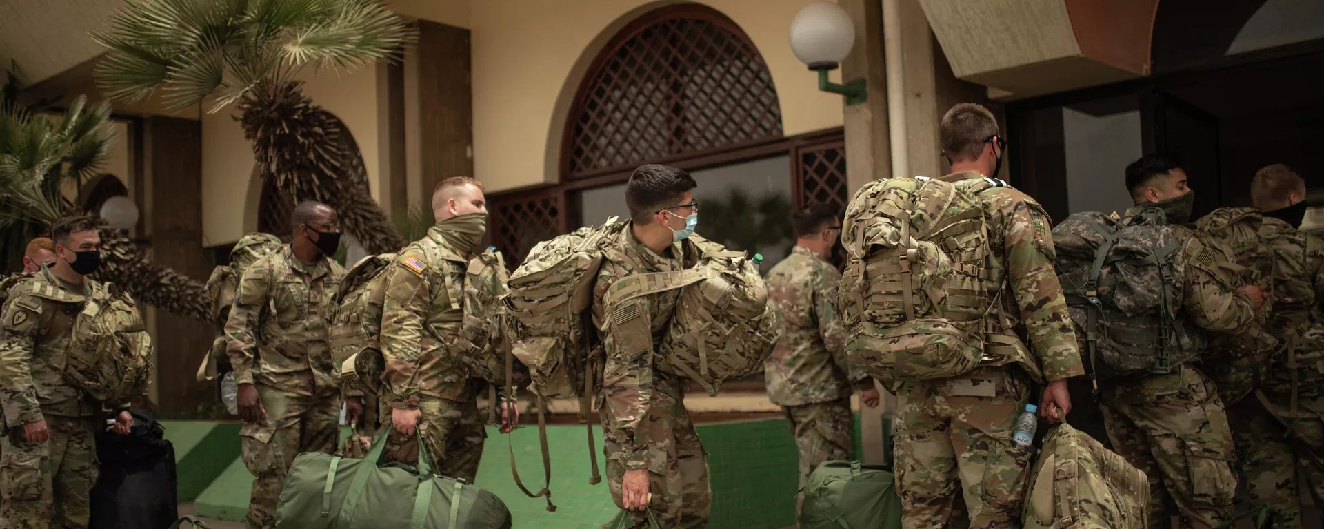 US soldiers prepare to take part in the African Lion military exercise in Agadir, southern Morocco, Wednesday, June 9, 2021 US soldiers prepare to take part in the African Lion military exercise in Agadir, southern Morocco, Wednesday, June 9, 2021 - Sputnik International, 1920, 22.10.2026