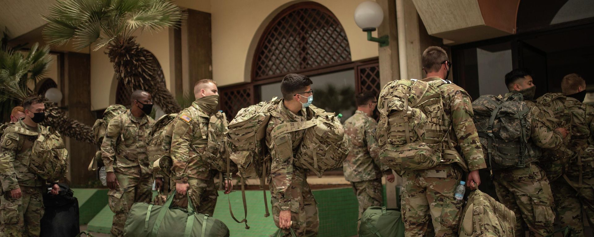 US soldiers prepare to take part in the African Lion military exercise in Agadir, southern Morocco, Wednesday, June 9, 2021 - Sputnik International, 1920, 22.10.2026