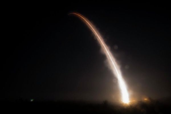 An unarmed Minuteman III intercontinental ballistic missile launches during an operational test on Wednesday, May 1, 2019, at Vandenberg Air Force Base, Calif An unarmed Minuteman III intercontinental ballistic missile launches during an operational test on Wednesday, May 1, 2019, at Vandenberg Air Force Base, Calif - Sputnik International
