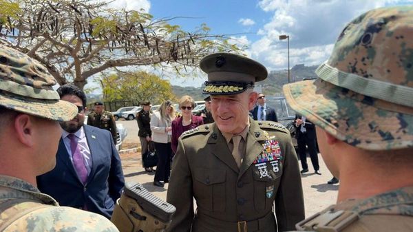 Gen. Francis Donovan, head of US Southern Command during the visit to Venezuela, 2026 - Sputnik International