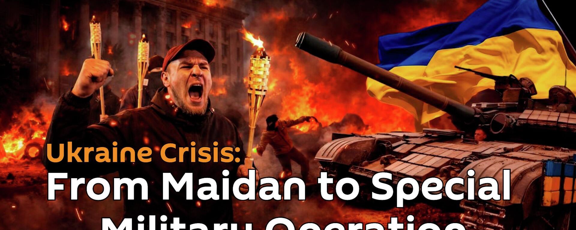 Ukraine conflict: From Euromaidan to the special military operation - Sputnik International, 1920, 24.02.2026