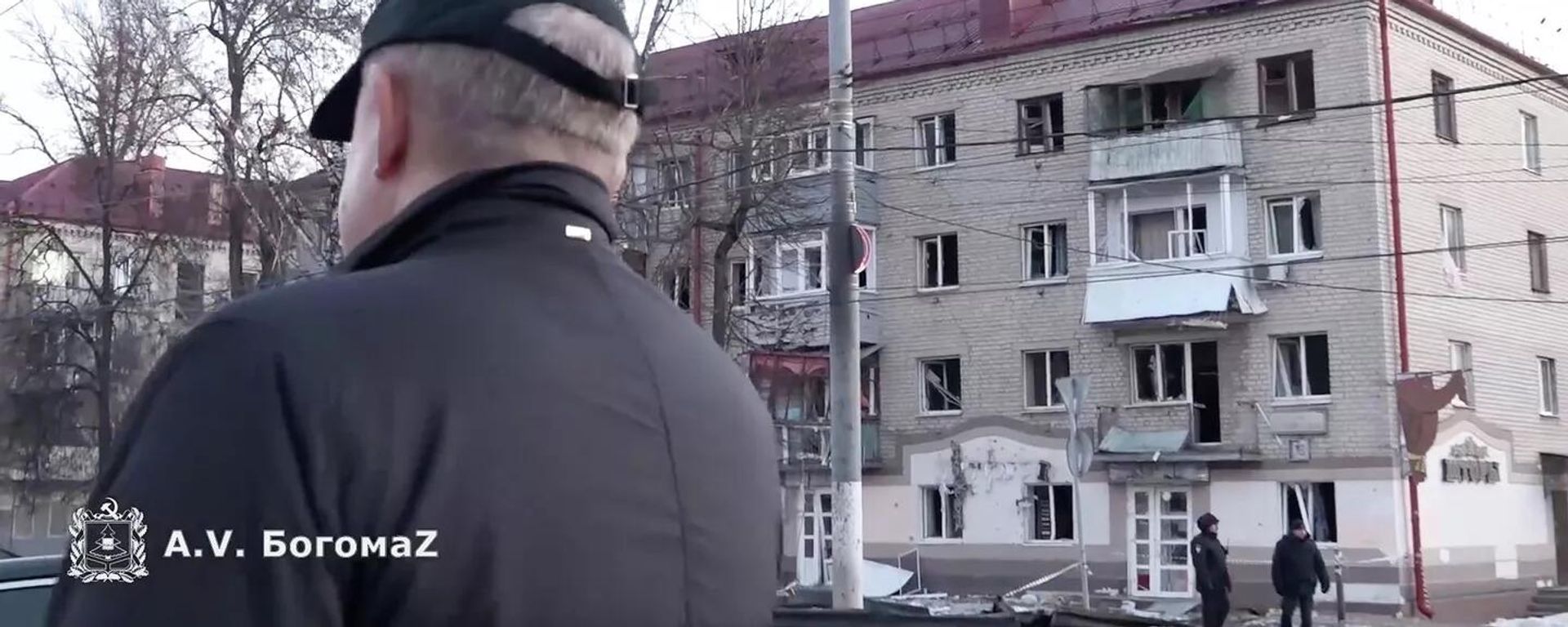 A residential building was damaged as a result of Ukraine's strike on Russia's Bryansk on March 10, 2026 - Sputnik International, 1920, 11.03.2026