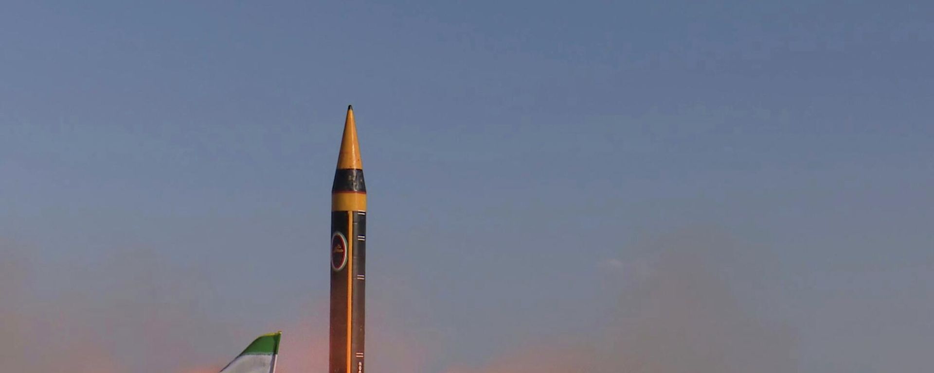 In this photo released by the Iranian Defense Ministry on May 25, 2023, Khorramshahr-4 missile is launched at an undisclosed location, Iran (Iranian Defense Ministry via AP) In this photo released by the Iranian Defense Ministry on May 25, 2023, Khorramshahr-4 missile is launched at an undisclosed location, Iran (Iranian Defense Ministry via AP) - Sputnik International, 1920, 21.03.2026