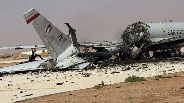 US E-3 Sentry AWACS aircraft destroyed in Iranian strikes on Prince Sultan Air Base in Saudi Arabia, March 29 - Sputnik International