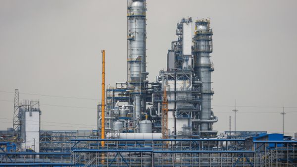 Gazprom's Amur Gas Processing Plant, that extracts methane-associated gases from natural gas, as well as helium. - Sputnik International