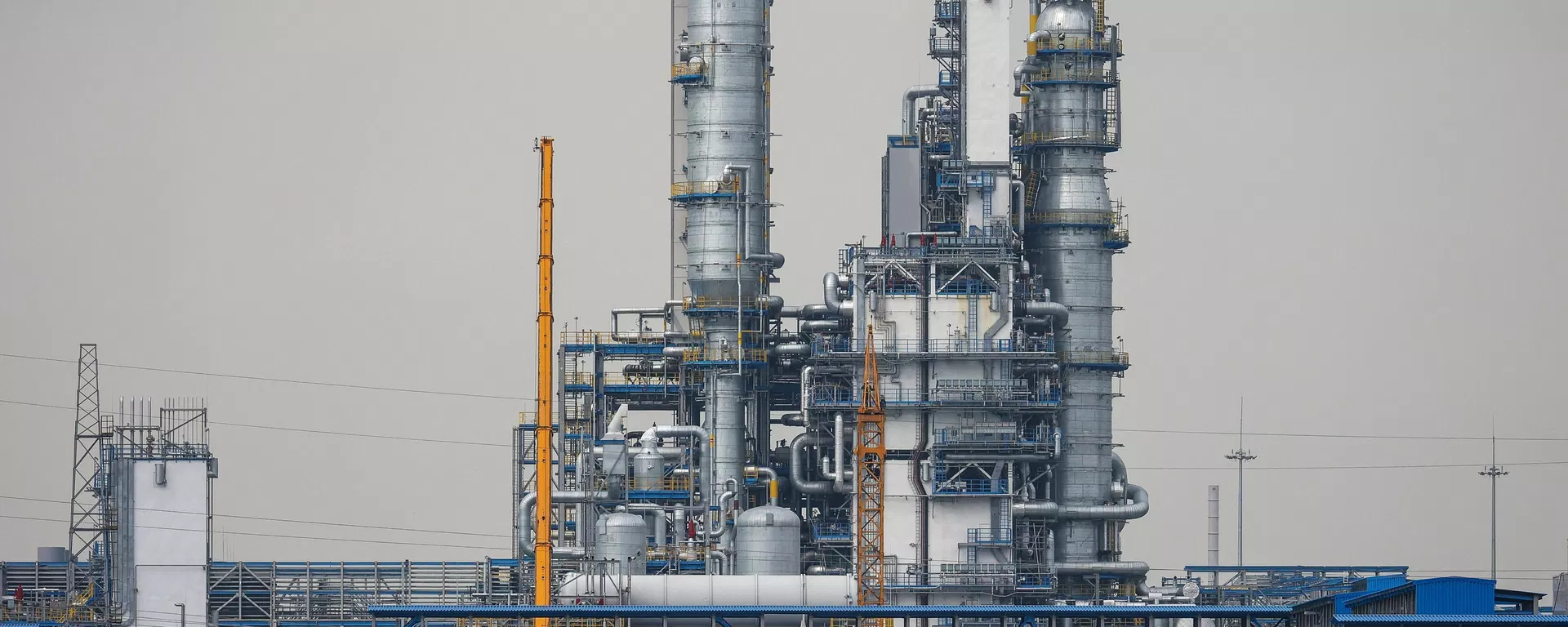 Gazprom's Amur Gas Processing Plant, that extracts methane-associated gases from natural gas, as well as helium. - Sputnik International, 1920, 26.10.2026