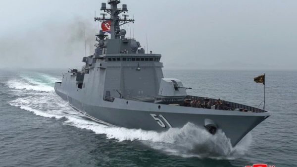 North Korea tests new Choe Hyon destroyer - Sputnik International
