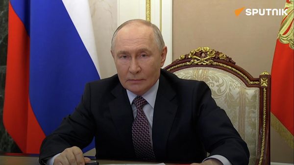 Putin: Kiev's attack on Russian city of Rostov 'another act of unconditional terrorism' - Sputnik International