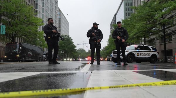 Police block streets around the White House, Saturday, May 23, 2026, in Washington - Sputnik International