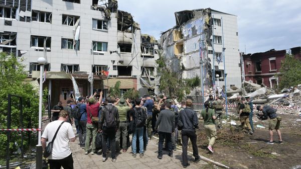 Starlink-Run Ukrainian Drones Behind Fatal Starobelsk College Attack - Russian Intel Boss