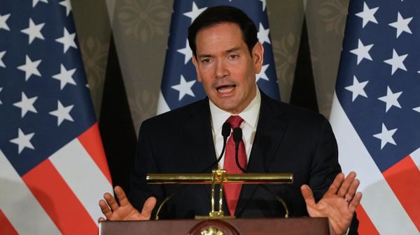 United States Secretary of State Marco Rubio speaks during a joint press conference with India's Minister of External Affairs S. Jaishankar following their talks in New Delhi, India, Sunday, May 24, 2026 - Sputnik International