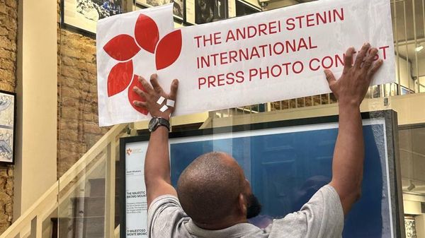 Andrei Stenin exhibition in Rio opening - Sputnik International