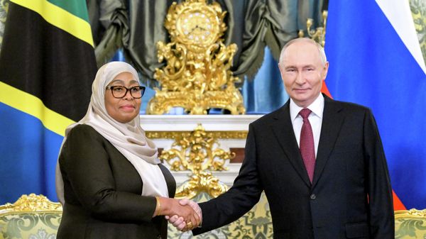 Russian President Vladimir Putin said at a meeting with Tanzanian President Samia Suluhu Hassan in the Kremlin - Sputnik International