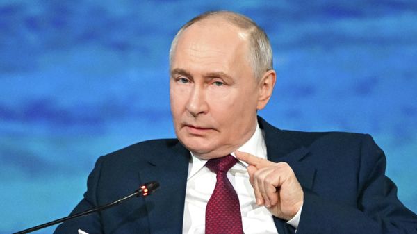 President Vladimir Putin at the St. Petersburg International Economic Forum. June 5, 2026. - Sputnik International