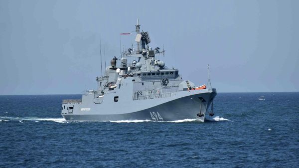 Russia's Project 11356 NG frigate  - Sputnik International