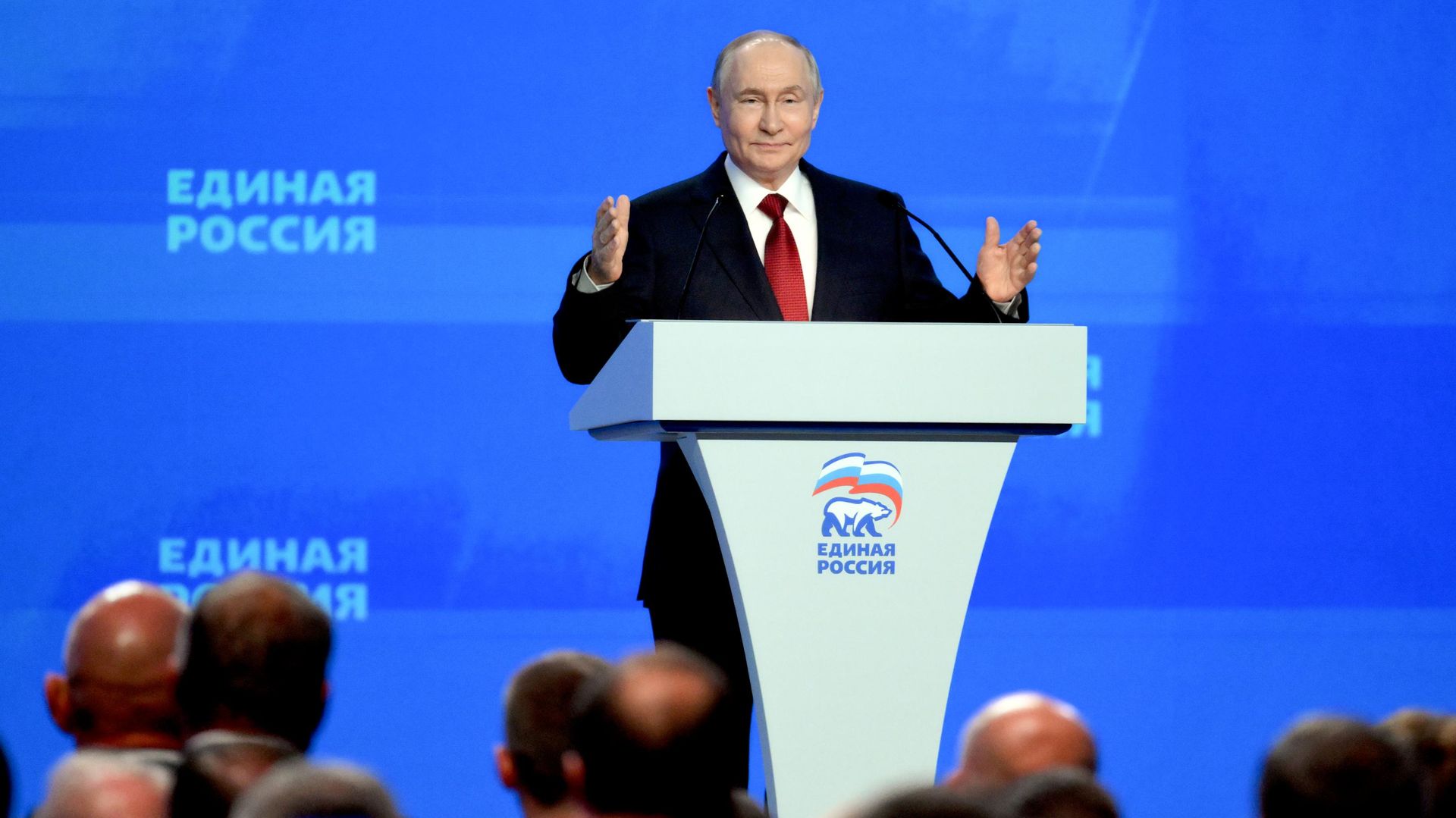 Vladimir Putin at the first stage of United Russia’s 23rd congress in Moscow Vladimir Putin at the first stage of United Russia’s 23rd congress in Moscow - Sputnik International, 1920, 28.06.2026