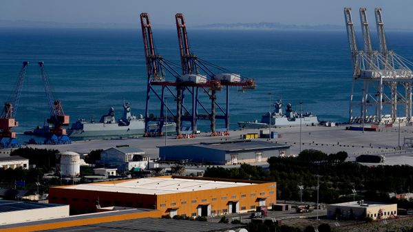 Gwadar port in the coastal city of Gwadar, in the southwest Pakistani province of Balochistan, Jan. 15, 2025.  - Sputnik International